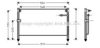 AVA QUALITY COOLING MZ5118 Condenser, air conditioning